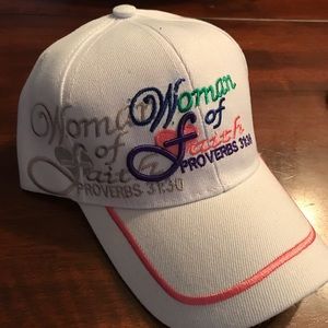 12-(New)Ladies White Christian Hats